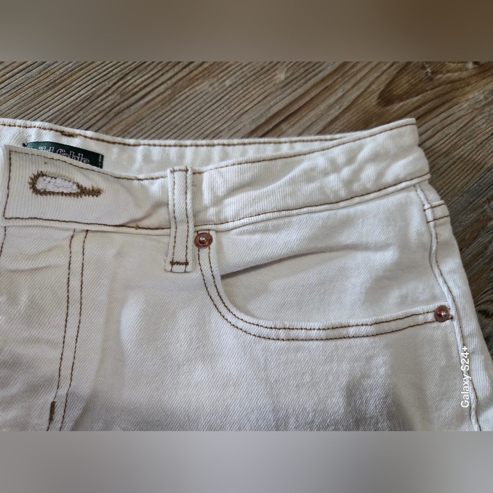 wild fable White Denim Cutoff Shorts - Picture 8 of 12